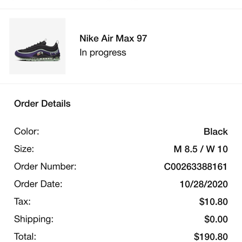 Air max 97 Halloween